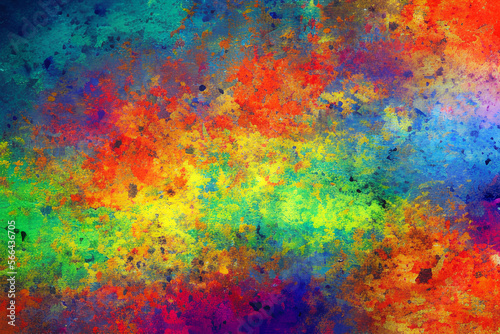 abstract colorful background Generative AI © Danielle