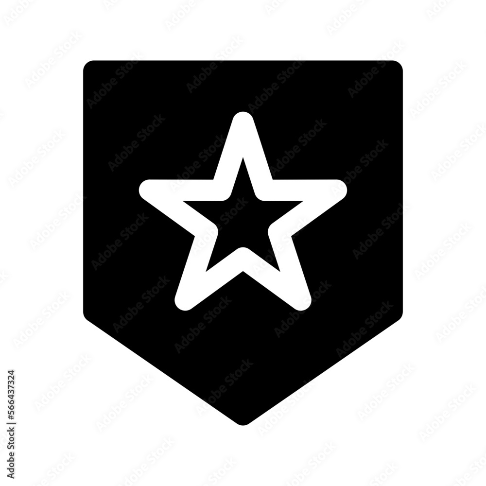 Rank Icon Vector Symbol Design Illustration