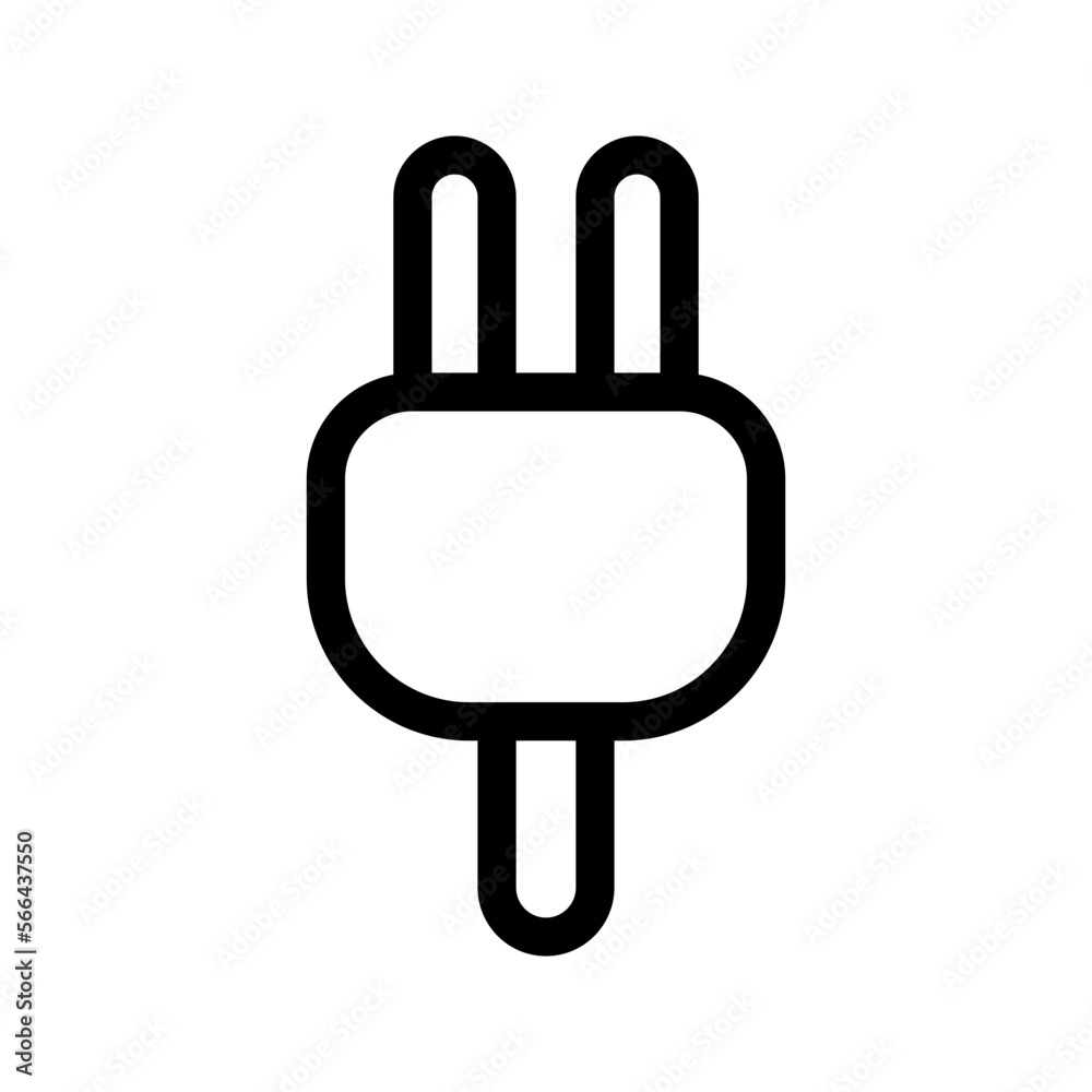 Plug Icon Vector Symbol Design Illustration Plug Icon Vector Symbol Design Illustration