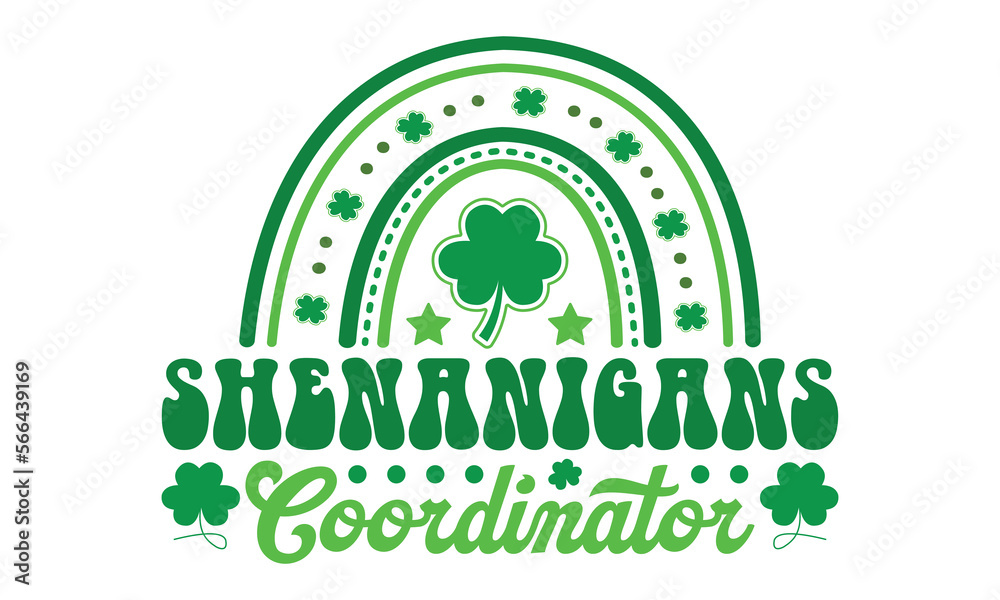 Shenanigans coordinator svg, St Patrick's Day svg, St Patrick's Day svg design, St Patrick's Day t shirt, St Patrick's Day shirt, Retro St. Patrick's day, Retro St. Patrick's png,Retro St. Patrick's