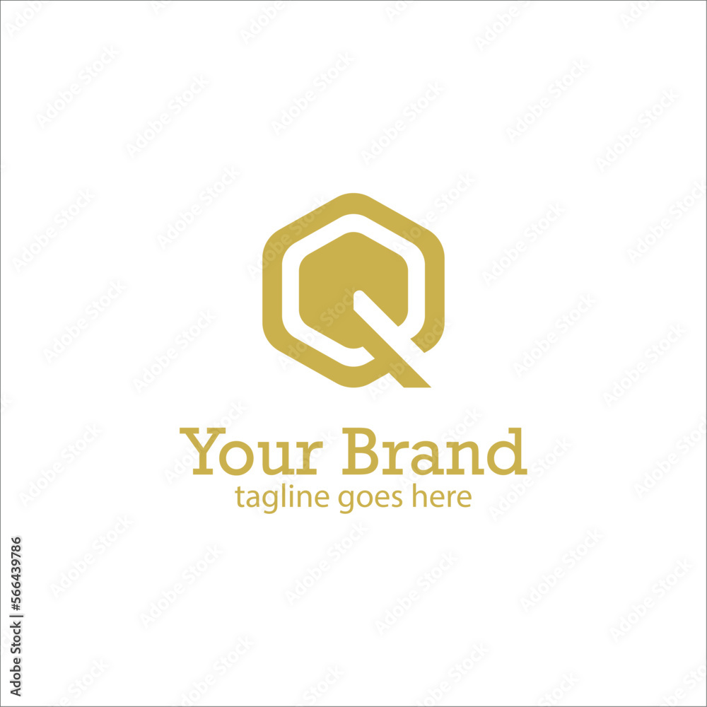 Your Brand Logo Design Template with Hexagon. Perfect for business, company, mobile, app, etc. Your Brand Logo Design Template with Hexagon. Perfect for business, company, mobile, app, etc.