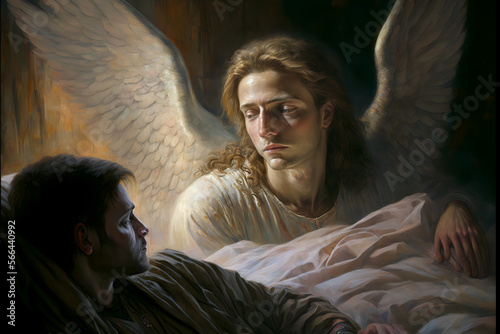 Angel appears to Joseph