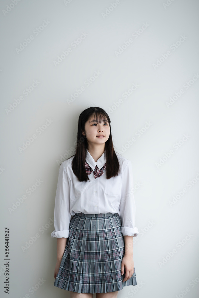 日本人女子学生のポートレート 日本人女子学生のポートレート