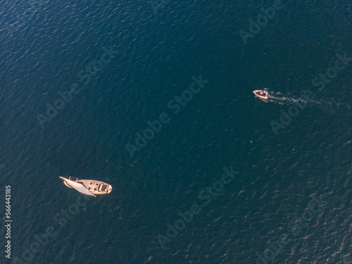 boat on the sea