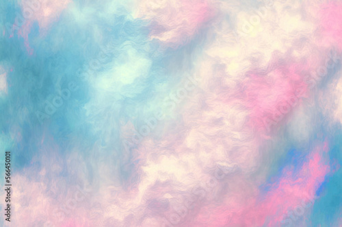 Abstract pastel color oil paint texture background. Generative ai.