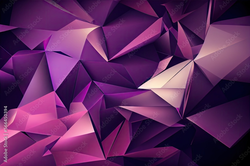 Obraz premium Abstract background. Abstract purple background with triangles. Backgrounds abstract
