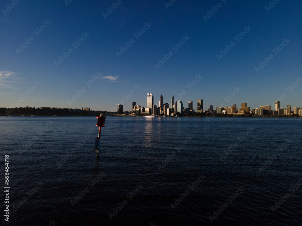 Fototapeta premium Perth City Skyline