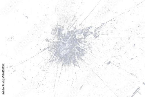 abstract broken glass overlay