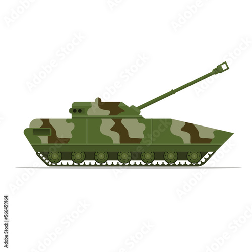 Tank vehicle transportation military war machinary technology vector illustration.Tank vehicle transportation military war machinary technology vector illustration.