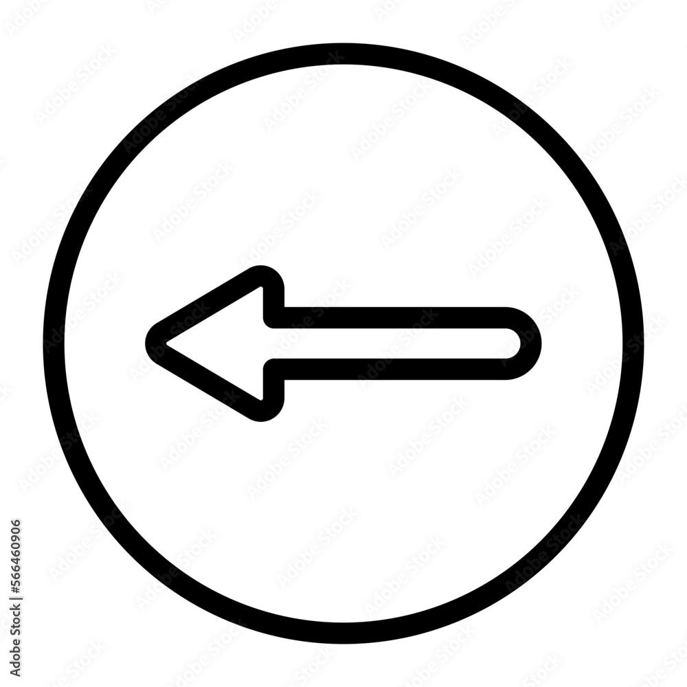 left arrow line icon left arrow line icon
