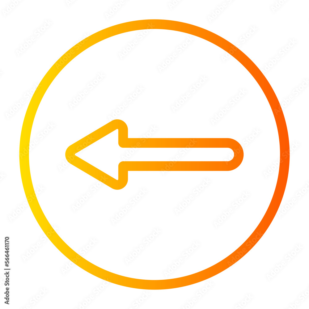 left arrow gradient icon left arrow gradient icon