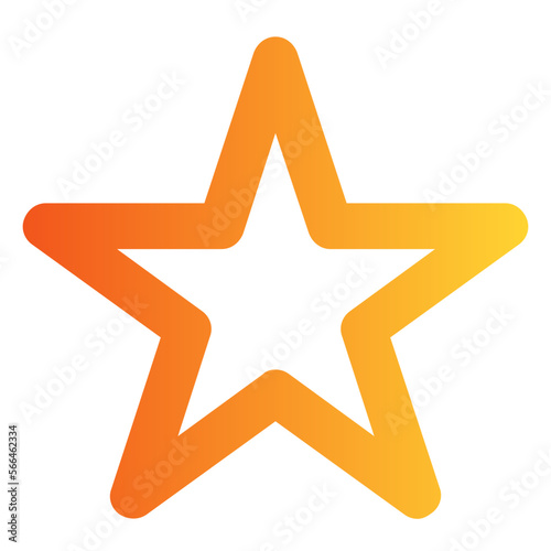 favorite gradient icon