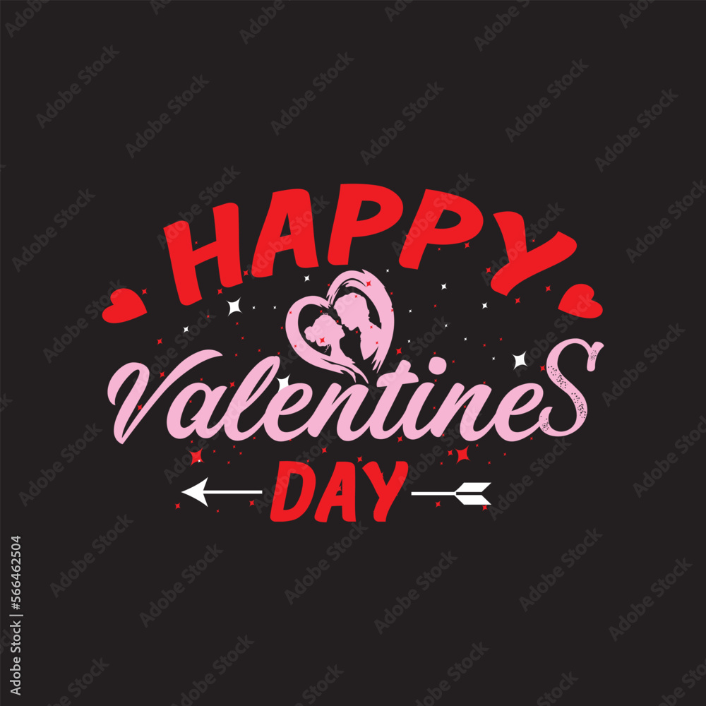 happy valentines day T shirt design