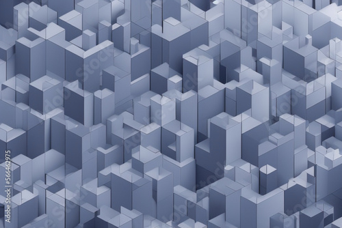 abstract 3d background with cubes,Generative IA