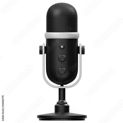 Microphone 2 3D Icon