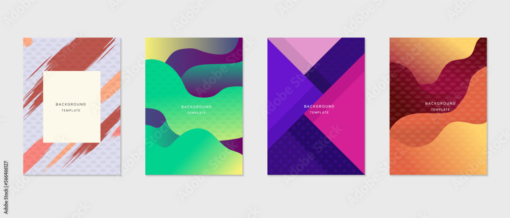 Abstract background template vector design no2