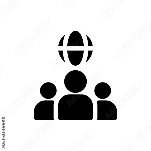 delegate glyph icon