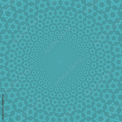 Star of David abstract vector background. Stylish vector pattern with a Six-pointed star.