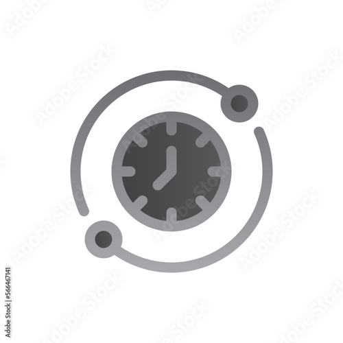 efficiency two tone gradient icon