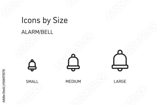 ベル　鈴　アラーム　お知らせ　アイコン