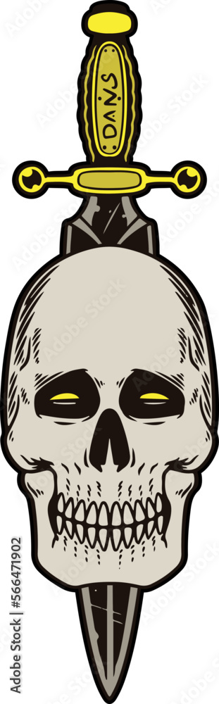Old School Tattoo Illustration Vector Old School Tattoo Illustration Vector