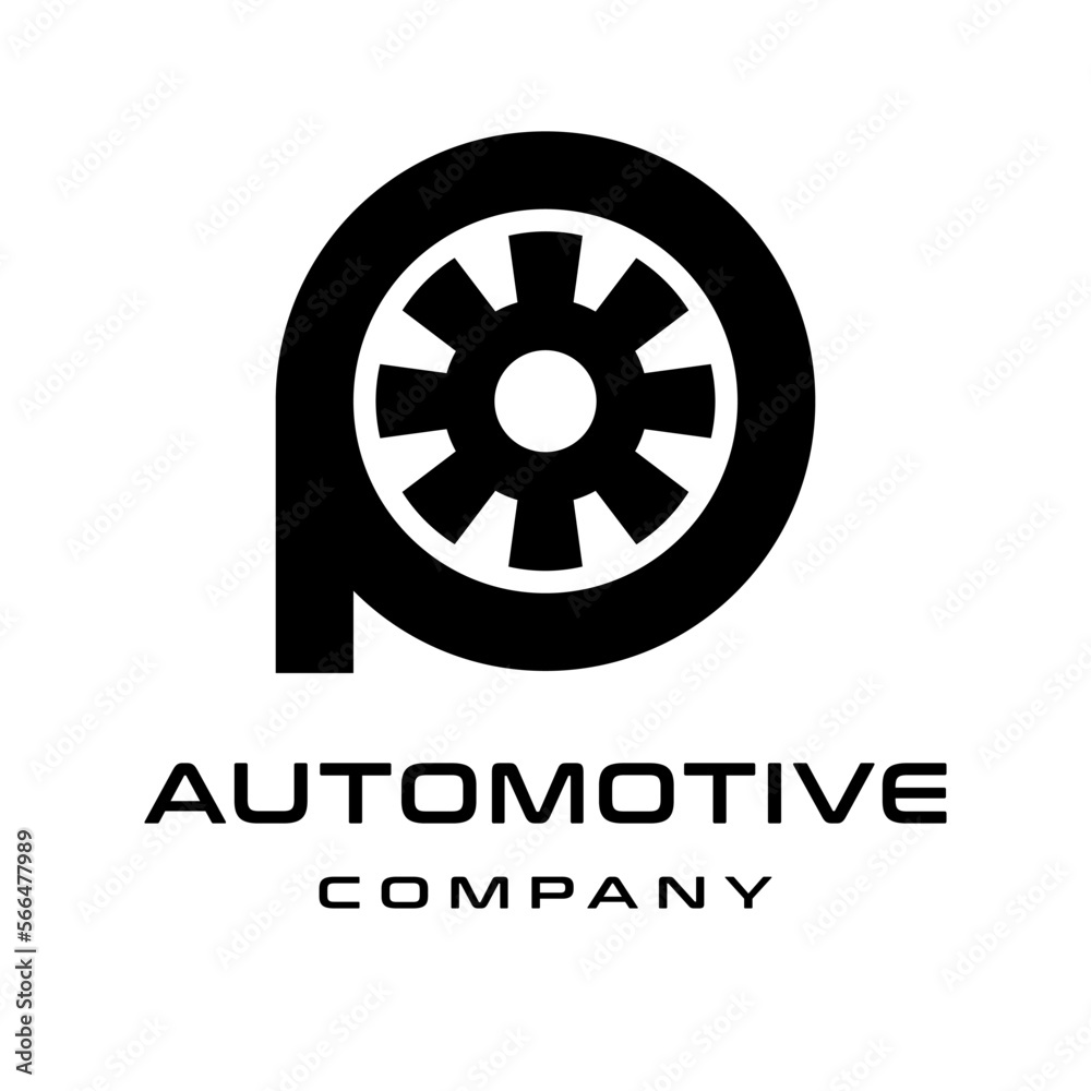 P Letter tire vector logo template. This font suitable for automotive business. P Letter tire vector logo template. This font suitable for automotive business.