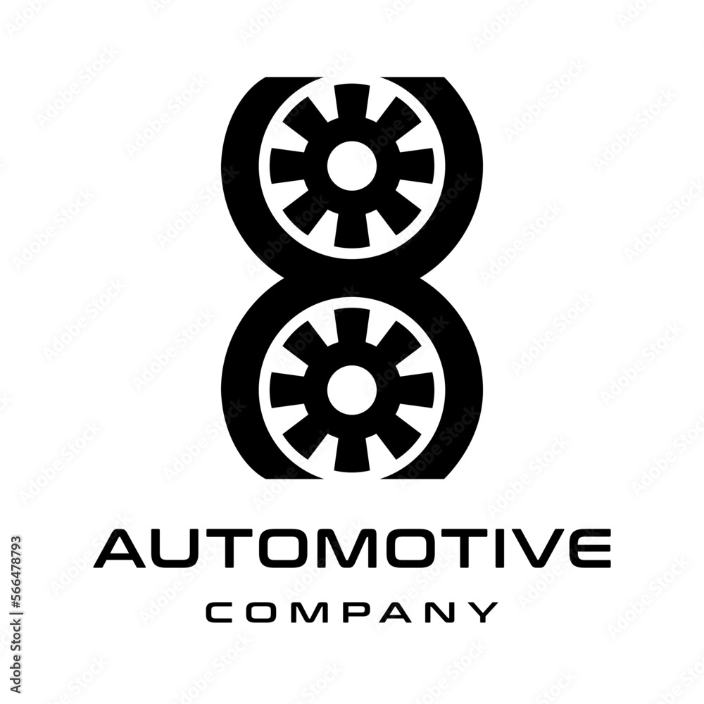 X Letter tire vector logo template. This font suitable for automotive business.