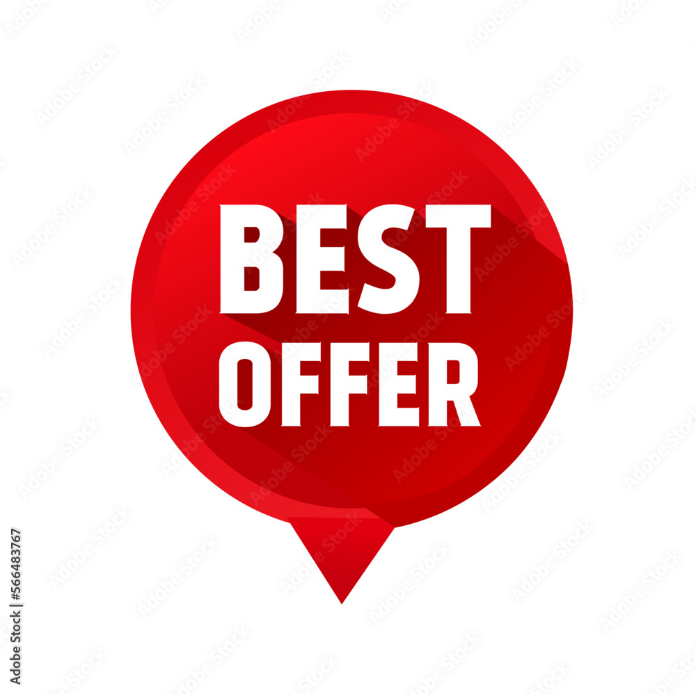 Best offer banner design. Advertisement and product announcement. Flat style vector illustration. Best offer banner design. Advertisement and product announcement. Flat style vector illustration.