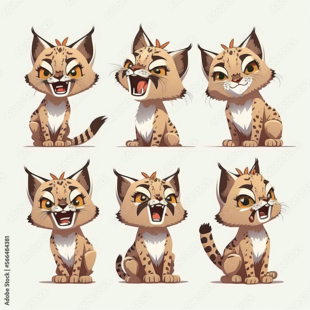 Bobcat Collection Of Emotions