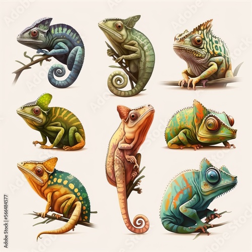 Chameleon Collection Of Emotions