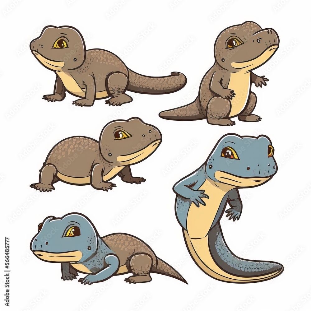 Monitor Lizard Collection Of Emotions