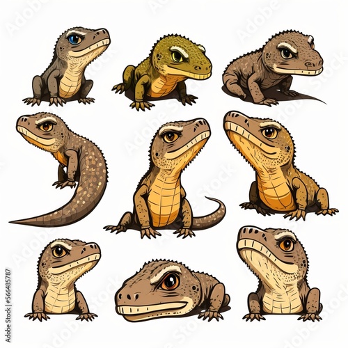 Monitor Lizard Collection Of Emotions