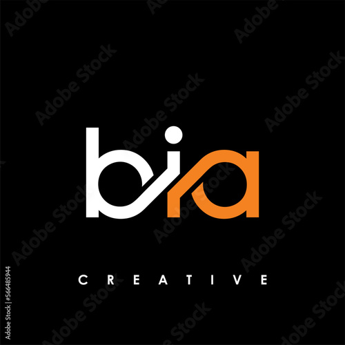 BIA Letter Initial Logo Design Template Vector Illustration photo