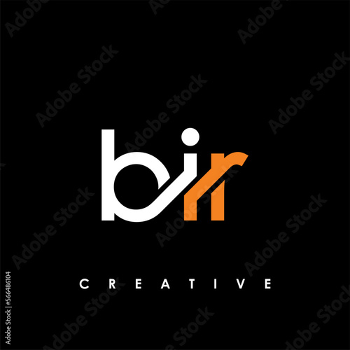 BIR Letter Initial Logo Design Template Vector Illustration