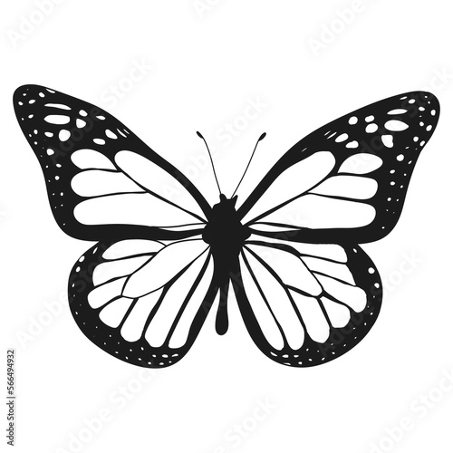 Butterfly PNG image, Silhouette, butterflies