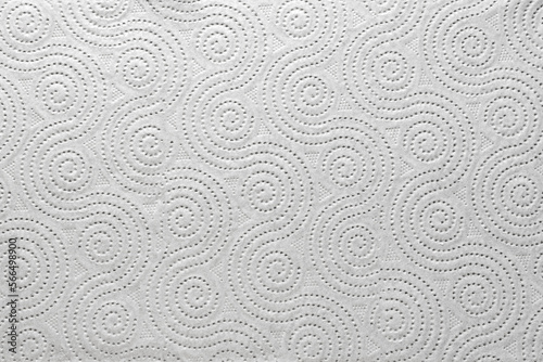 Paper towel pattern and texture close-up