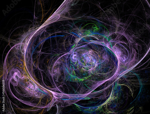 Imaginatory fractal abstract background Image