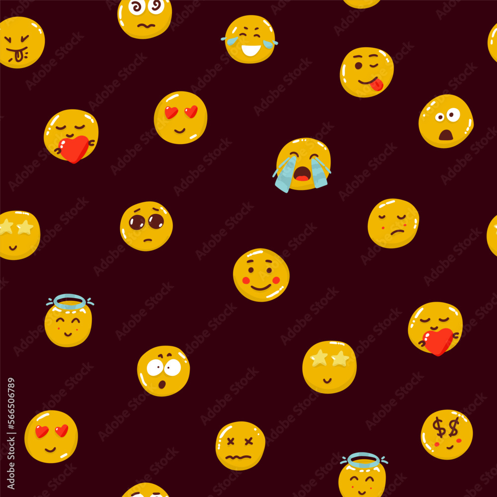 Pastel colors smile emoticons pattern. Smiley in pink, blue, yellow and beige, modern, minimal and soft design. Art for fabric, textile, giftware, wallpaper, book cover, Pastel colors smile emoticons pattern. Smiley in pink, blue, yellow and beige, modern, minimal and soft design. Art for fabric, textile, giftware, wallpaper, book cover,