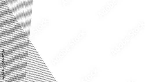 Modern abstract white square background