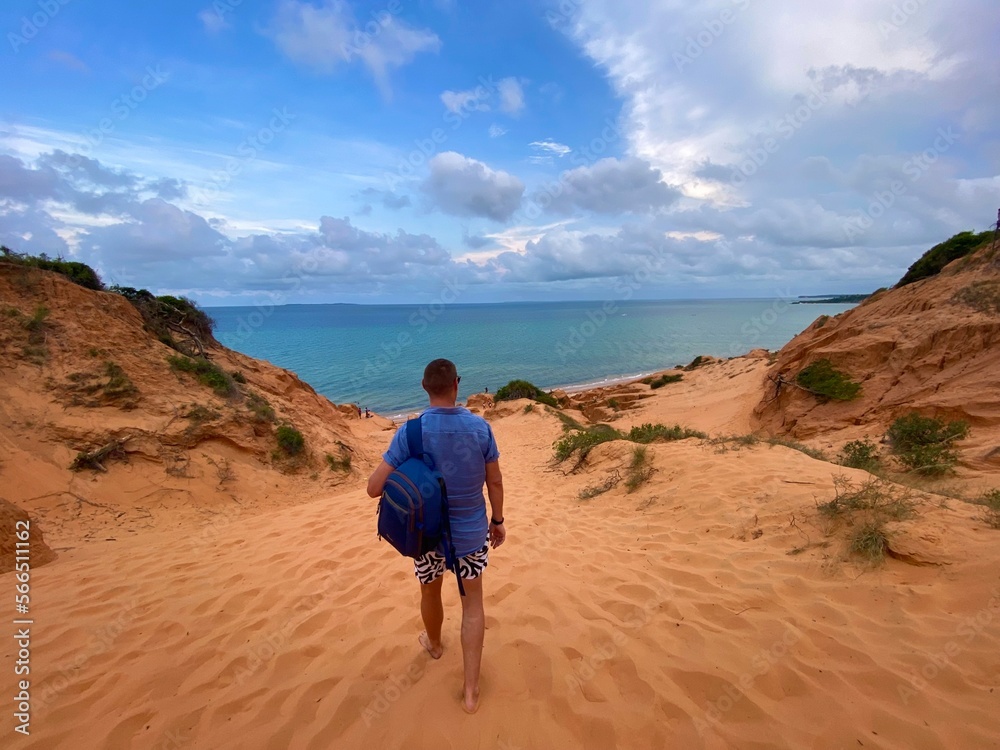 Red Dunes in Mozambique
