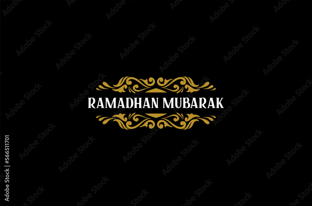 Fototapeta premium Ramadan Vector Logo Design for Banner