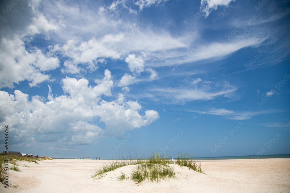 Beach scene from Daytona Beach , USA	