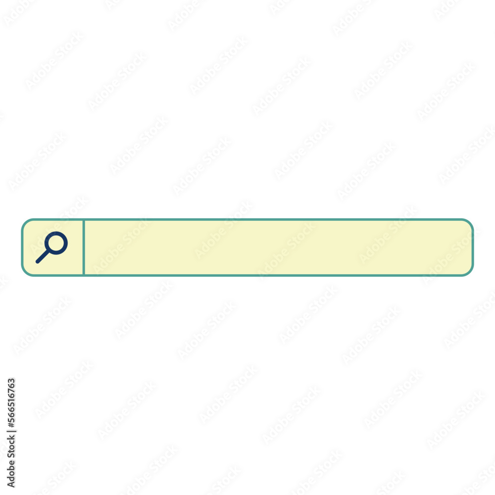 Search Bar Vector Element