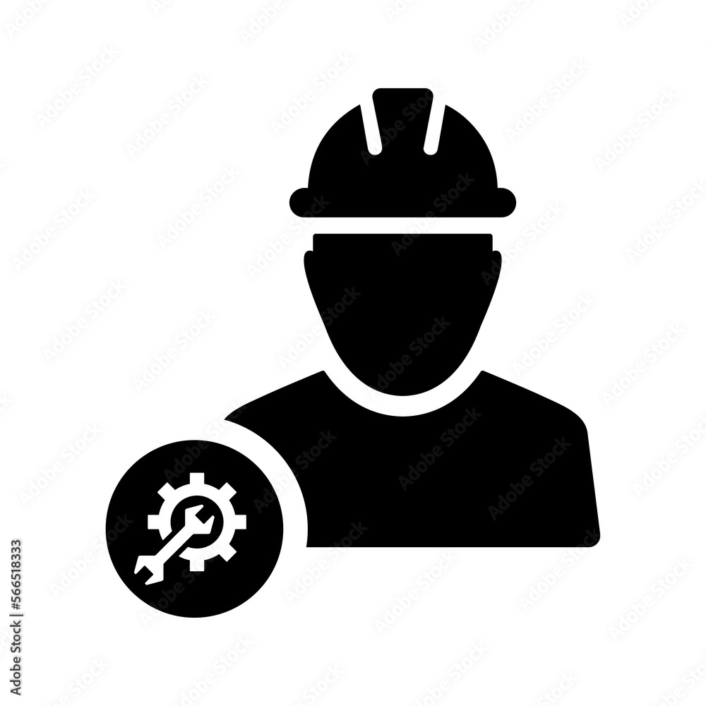 Worker icon. Worker icon.