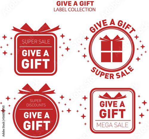 set of gift icons, gift box, birthday gift, surprise