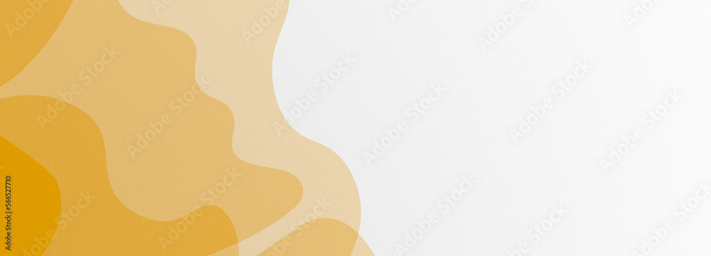Abstract geometrical orange digital web horizontal banner design template blank with place for text. Waves liquid shapes. Abstract geometrical orange digital web horizontal banner design template blank with place for text. Waves liquid shapes.