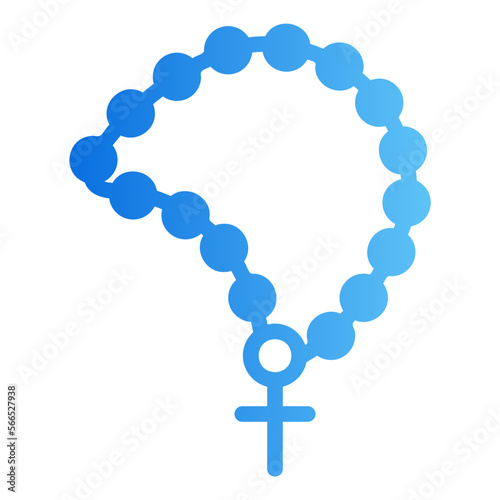 rosary gradient icon