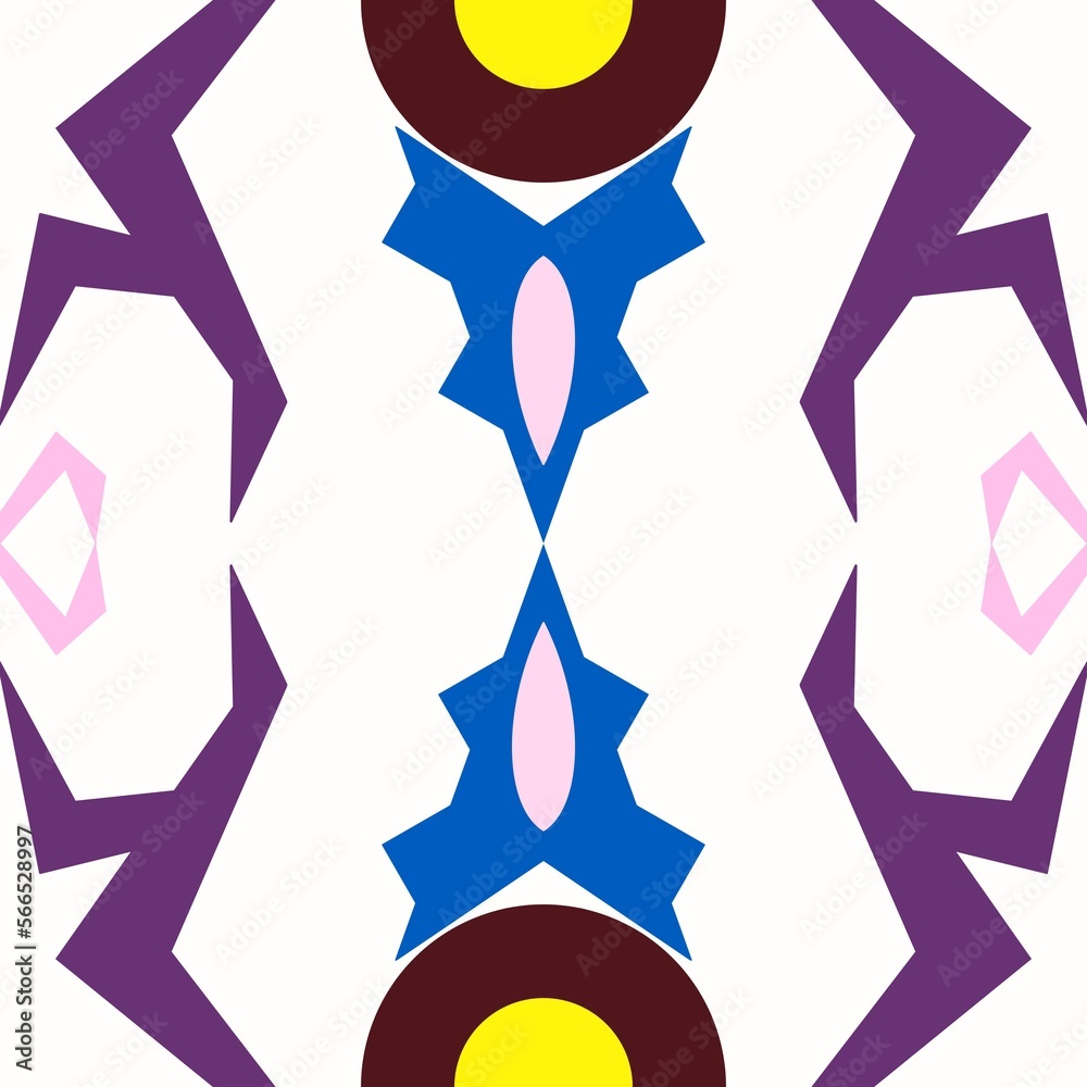 Coloring in blue, brown, pink and yellow, design, fabric patterns, is used as background image. Coloring in blue, brown, pink and yellow, design, fabric patterns, is used as background image.
