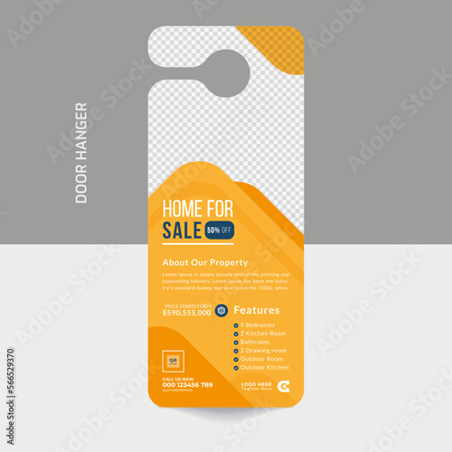 Real Estate Door Hanger