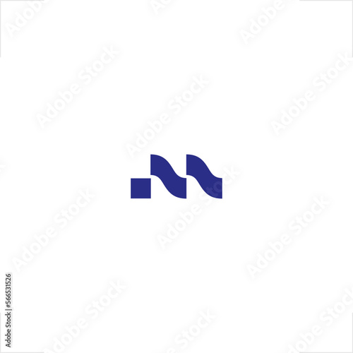 M letter logo clean design